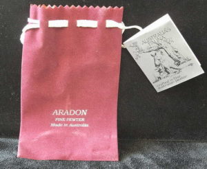 Pouch burgandy large