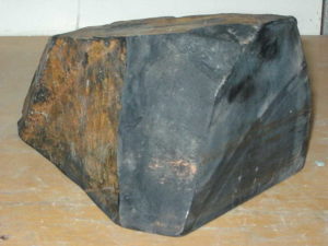 Black Tourmaline - Rough Cut Face