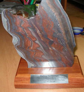 Banded Iron Presention on Plaque