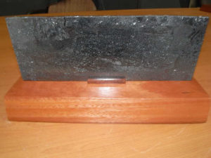 Polished core sample
