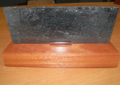 Polished core sample
