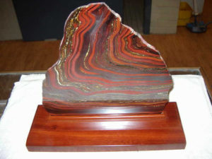 Tiger Iron on Jarrah Base
