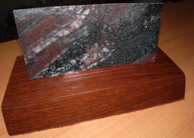 Core Sample on Jarrah Base