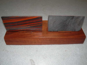 Core Sample pair on Jarrah