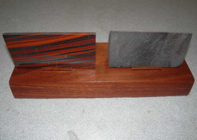 Core Sample pair on Jarrah