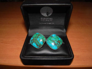 Cufflinks in Silver in Presentation Box