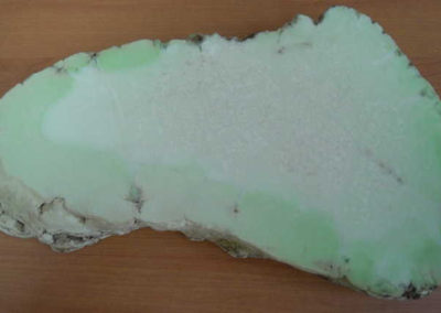 Lemon Chrysoprase - Slice