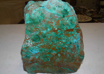 With Chrysocolla
