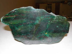 Malachite - With Cuprite