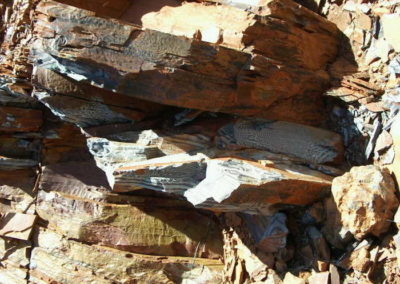 Zebra Stone Formation