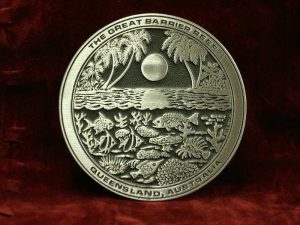 Pewter Coaster Great Barrier Reef
