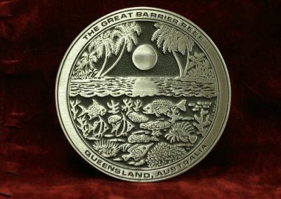 Pewter Coaster Great Barrier Reef