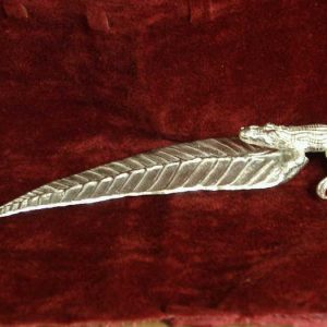 Pewter Knives and Openers - Crocodile