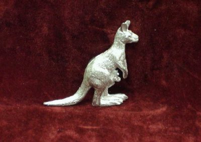 Pewter magnet - Kangaroo