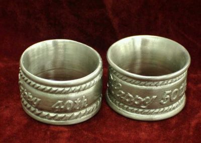 Pewter Napkin holder