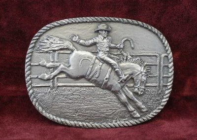 Sadddle Bronc Rodeo Rider