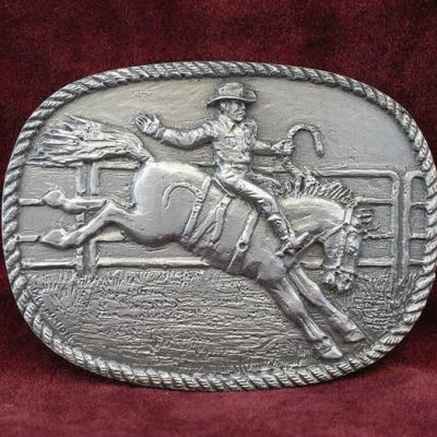Sadddle Bronc Rodeo Rider