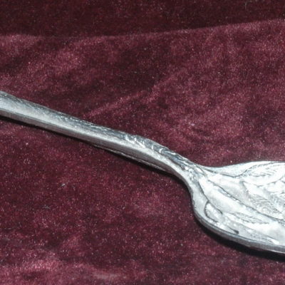 Pewter Teaspoon -Echidna