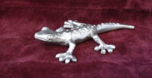 Pewter Gecko