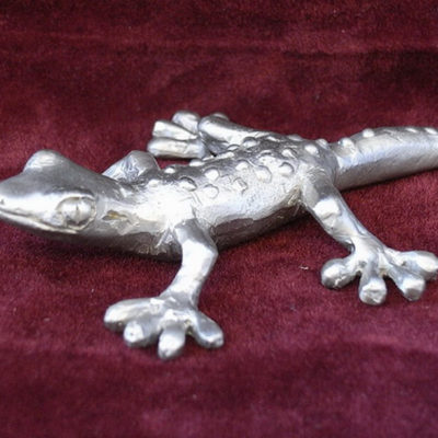 Pewter Gecko